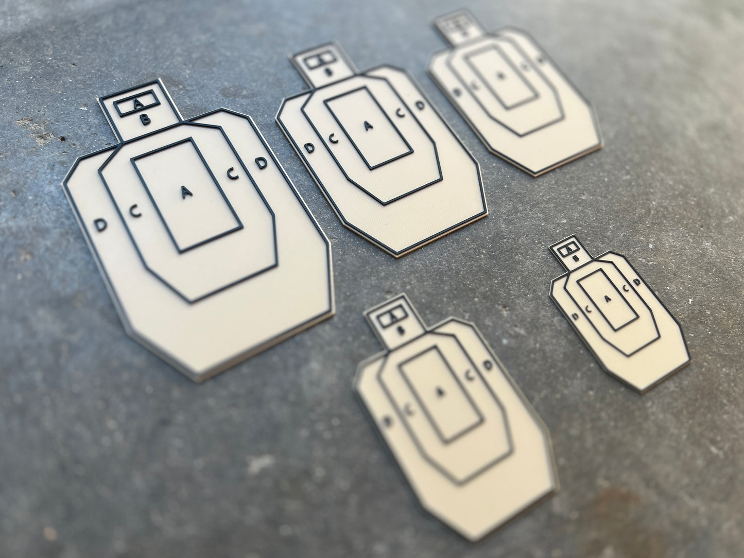 IPSC Dryfire Target Set