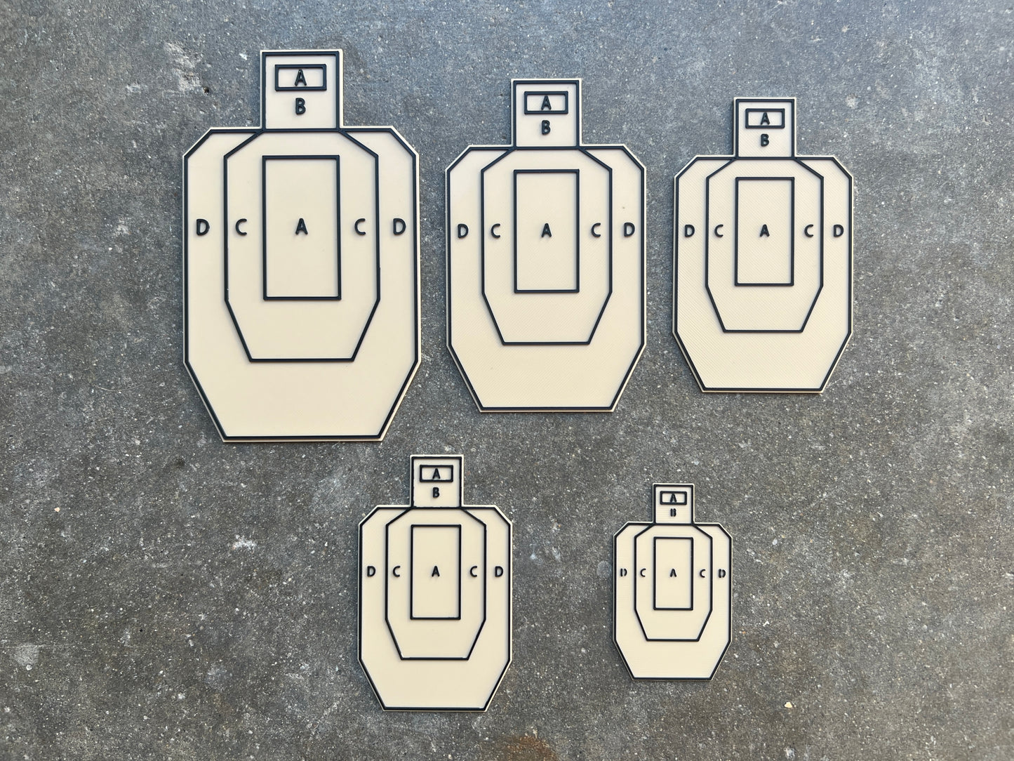 IPSC Dryfire Target Set
